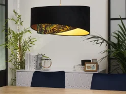 Candeeiro De Teto Preto Zeja