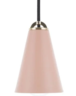 Candeeiro De Teto Rosa Cares