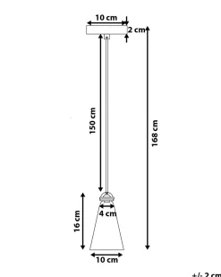 Candeeiro De Teto Rosa Cares