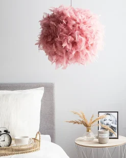 Candeeiro De Teto Rosa Drava