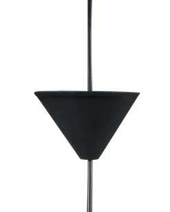 Candeeiro De Teto Suspenso Em Rattan Preto Natural 186 Cm Boeri