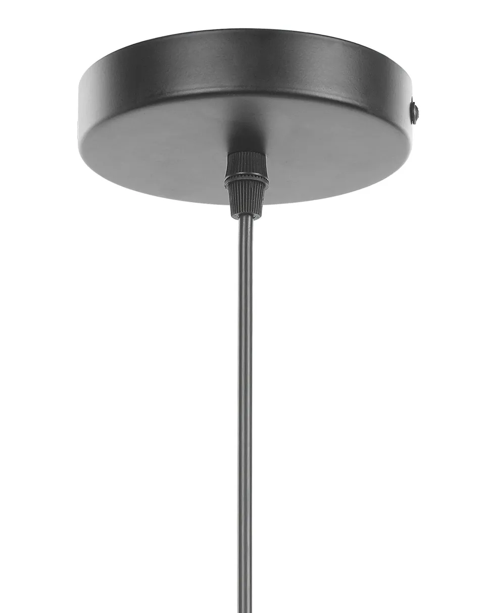 Candeeiro De Teto Suspenso Em Preto E Castanho Claro Cavalla