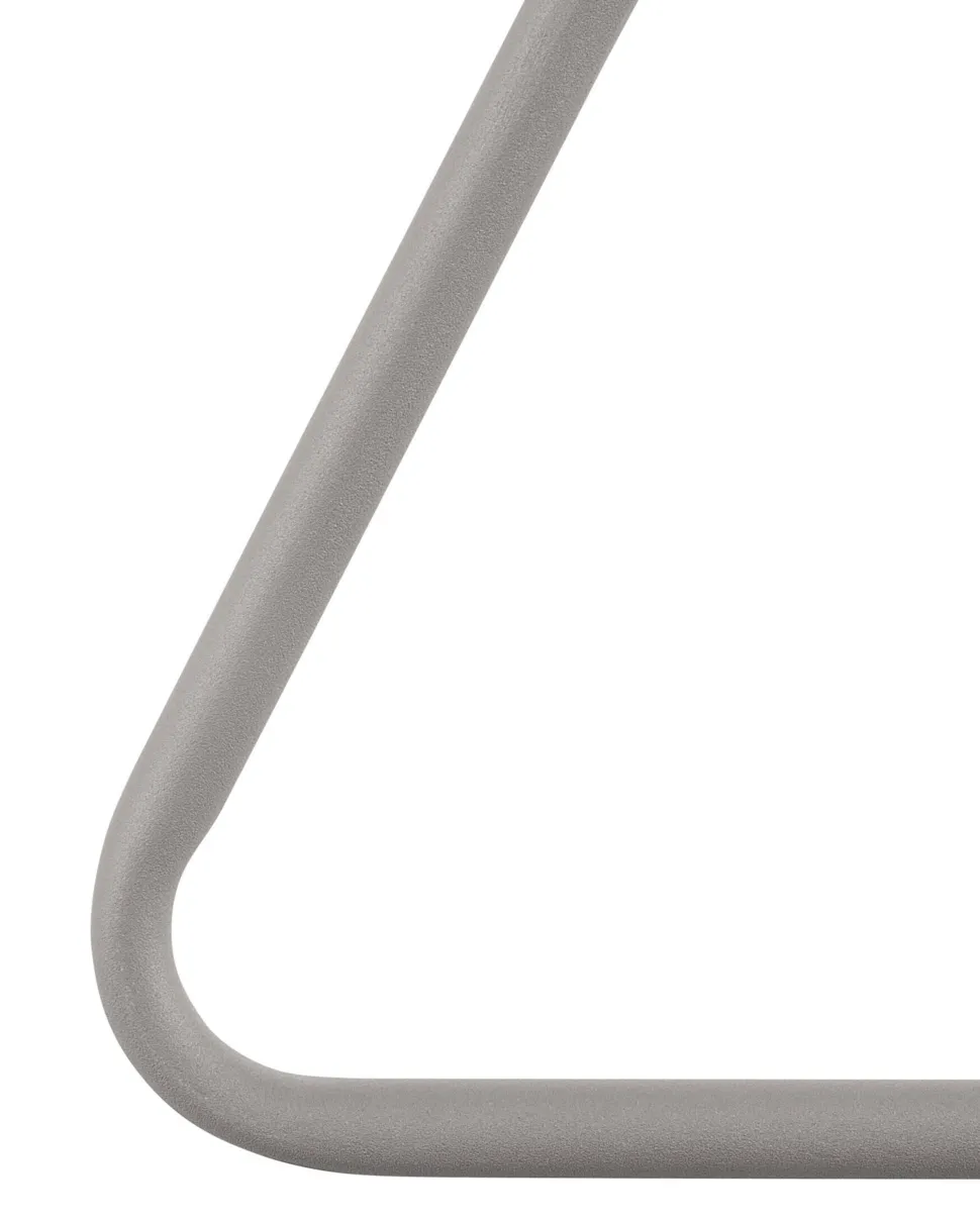 Candeeiro De Teto Triangular De Metal Cinzento Juruena