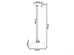 Candeeiro De Teto Verde Esera