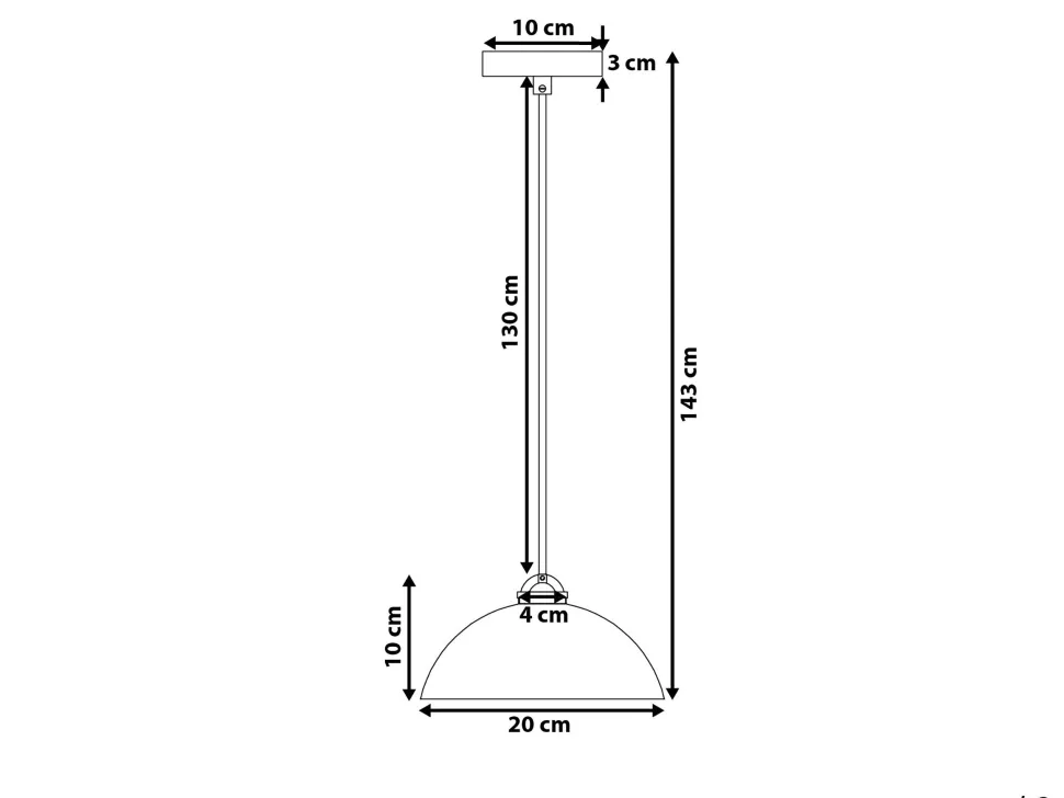 Candeeiro De Teto Verde Esera