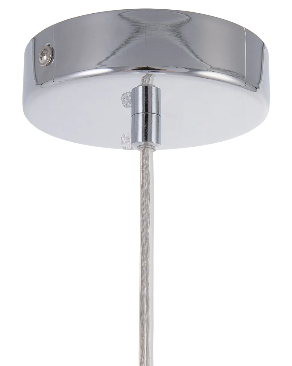 Candeeiro De Teto Vidro Fumado Multicolor Soana