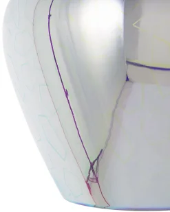 Candeeiro De Teto Vidro Fumado Multicolor Soana