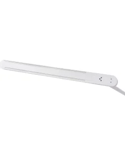 Candeeiro Led De Pe Em Metal Branco 186 Cm Perseus