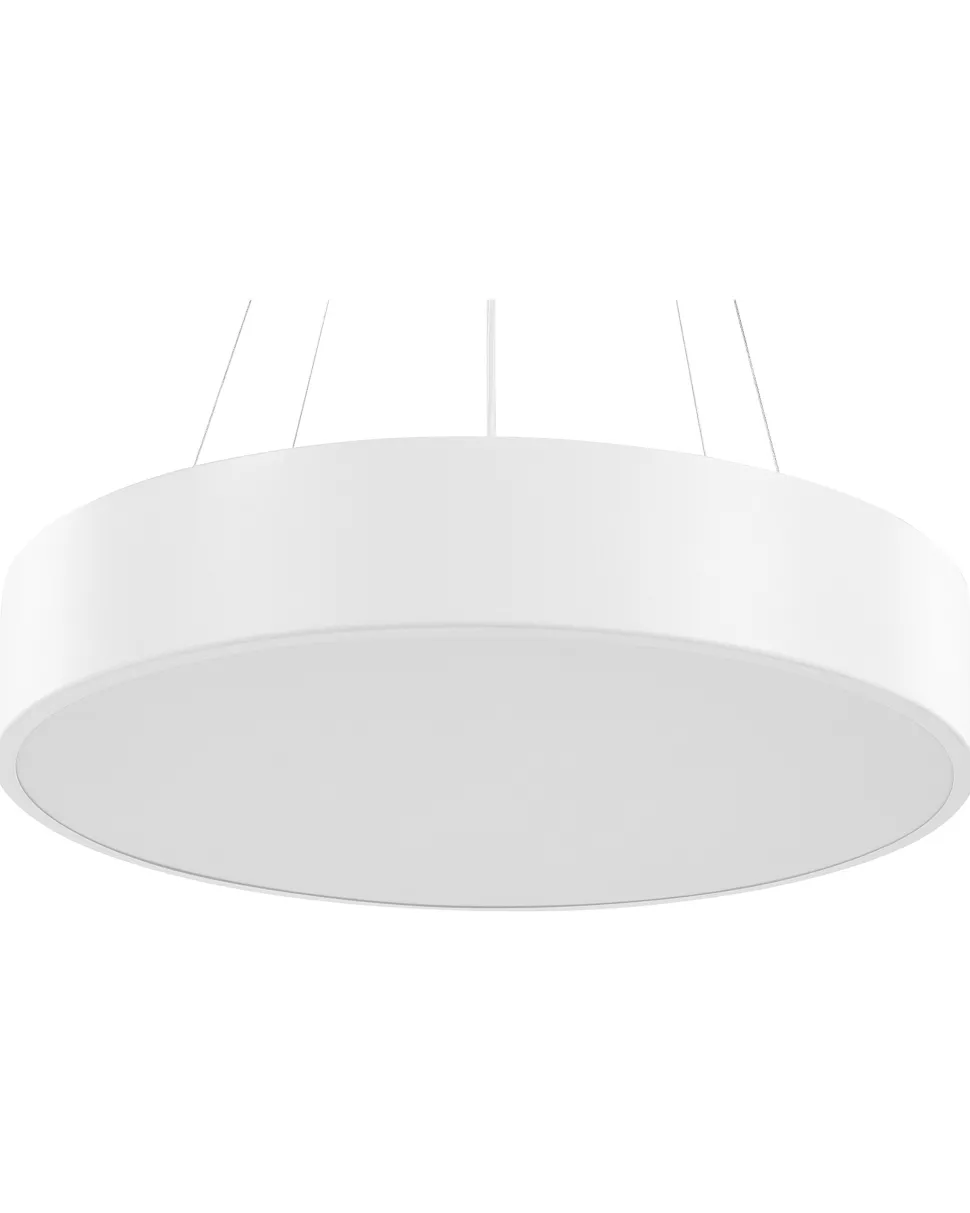 Candeeiro Led Em Metal Branco Balili