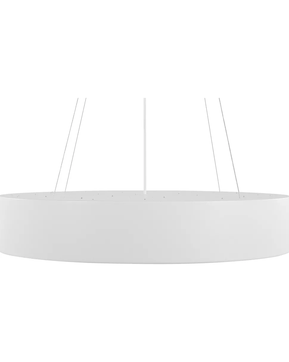 Candeeiro Led Em Metal Branco Balili
