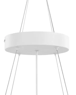Candeeiro Led Em Metal Branco Balili