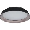 Candeeiro Led Em Metal Preto Bilin