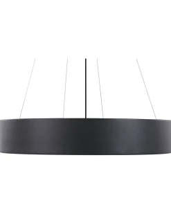 Candeeiro Led Em Metal Preto Balili