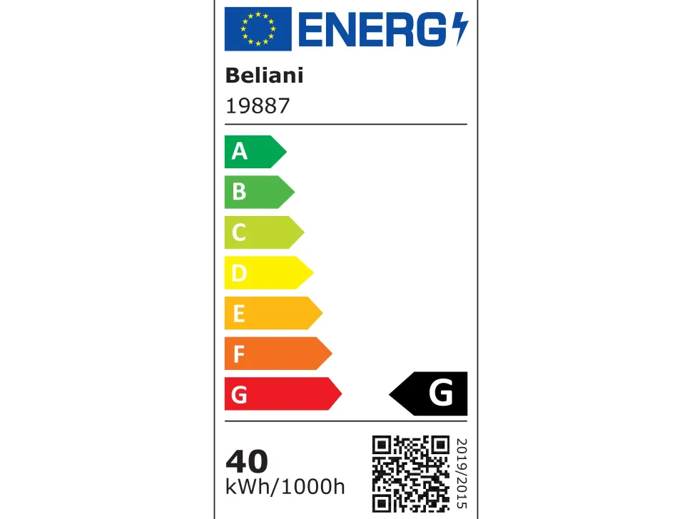 Candeeiro Led Em Metal Preto Balili