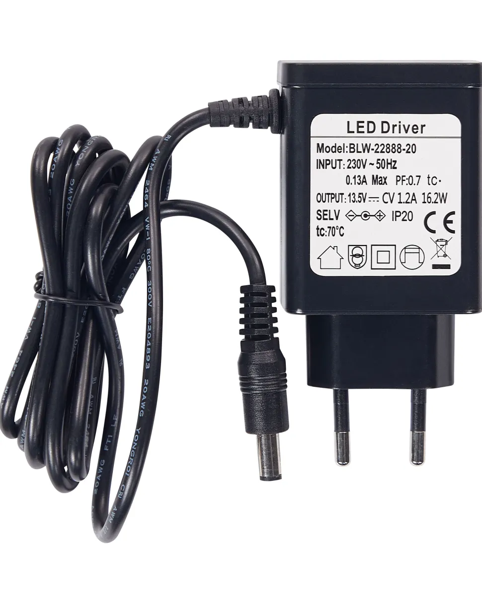 Candeeiro Led Preto 160 Cm Aries