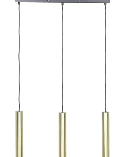 Candeeiro Suspenso Em Bronze 3 Luzes Brosna