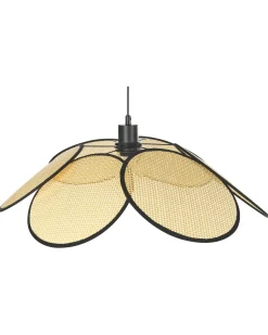 Candeeiro Suspenso Em Papel Natural E Preto Meroo