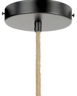 Candeeiro Suspenso Em Papel Natural E Verde Palbra