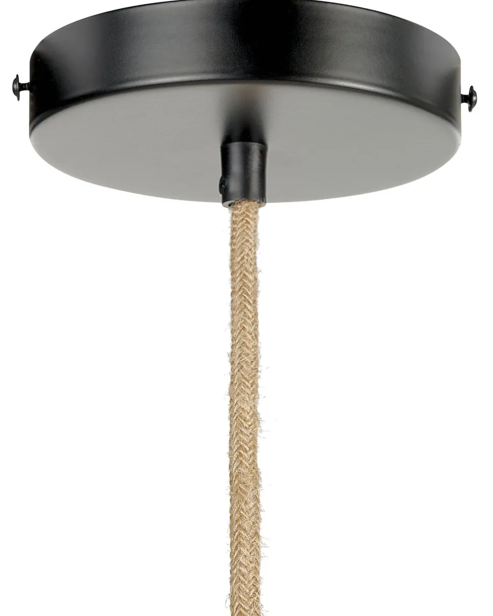 Candeeiro Suspenso Em Papel Natural E Verde Palbra