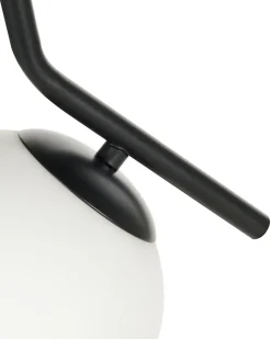 Candeeiro Suspenso Em Vidro Preto Wapiti