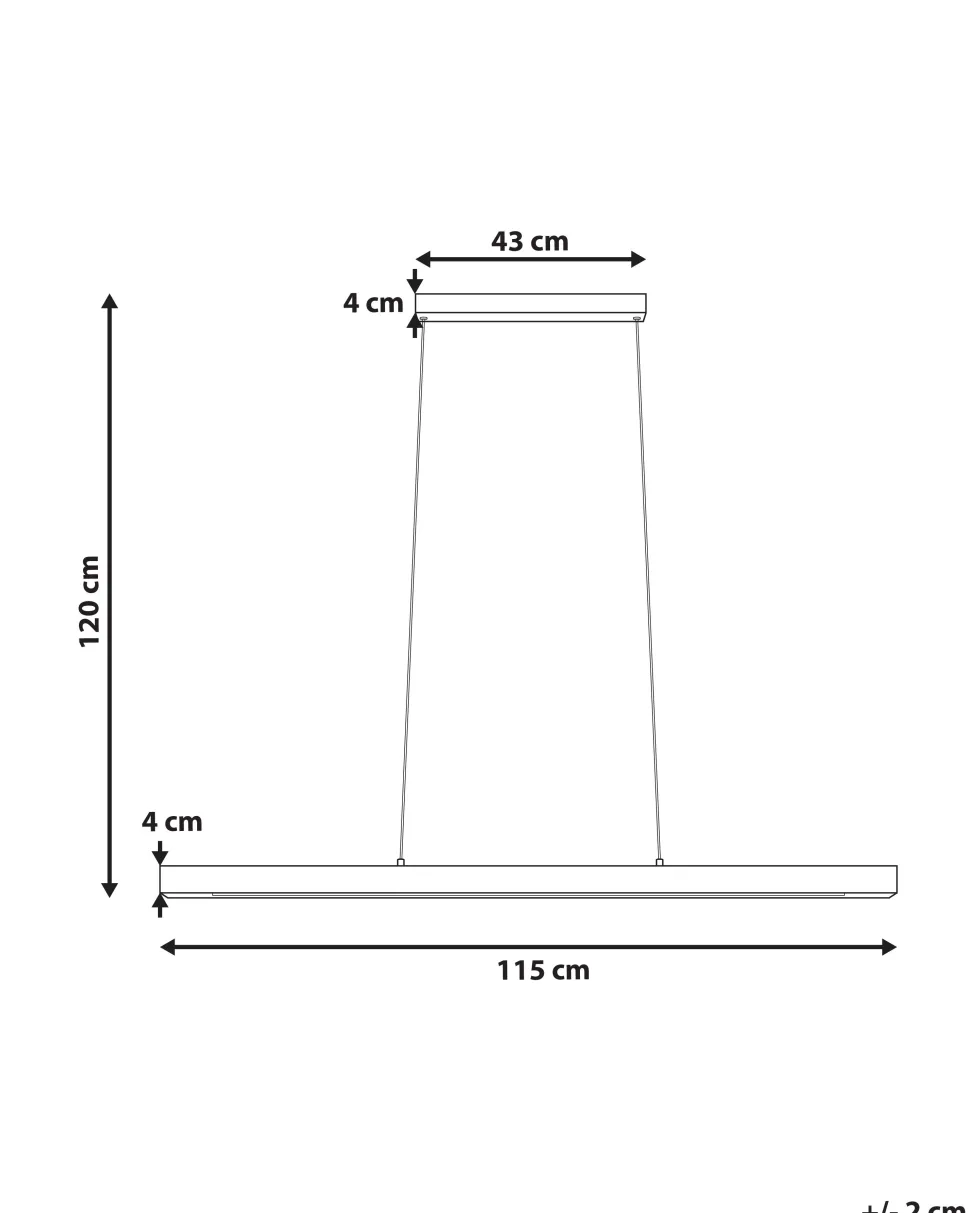 Candeeiro Suspenso Led Em Madeira Escura Stewarts