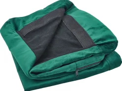 Capa De Poltrona De Veludo Verde Bernes