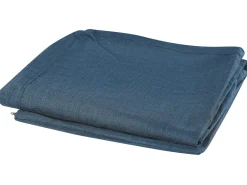 Capa De Sofa 3 Lugares Azul Escura Gilja