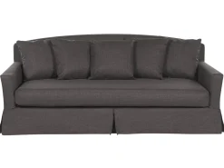 Capa De Sofa 3 Lugares Cinzento Escuro Gilja