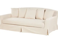 Capa De Sofa 3 Lugares Creme Gilja