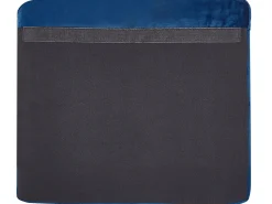 Capa Para Sofa De 3 Lugares De Veludo Azul Bernes