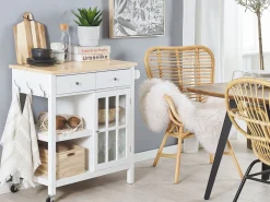 Carrinho De Cozinha Branco Genoa