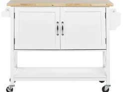 Carrinho De Cozinha Branco Mele