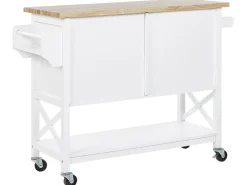 Carrinho De Cozinha Branco Mele