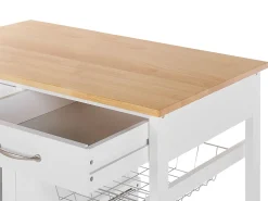 Carrinho De Cozinha Branco Boves