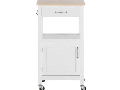 Carrinho De Cozinha Branco Siena