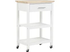 Carrinho De Cozinha Branco Hiuma