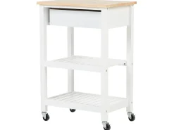 Carrinho De Cozinha Branco Hiuma