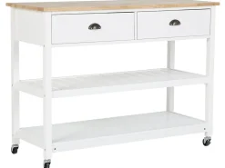 Carrinho De Cozinha Branco Navarino