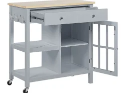 Carrinho De Cozinha Cinzento Genoa