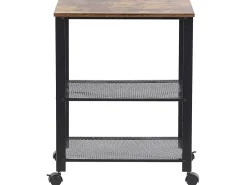 Carrinho De Cozinha Preto Bolzano