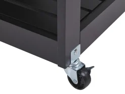 Carrinho De Cozinha Preto Trapani