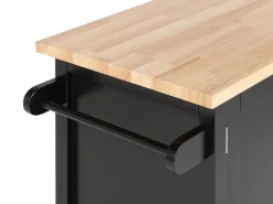 Carrinho De Cozinha Preto Mele