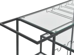 Carrinho De Cozinha Preto Marcola