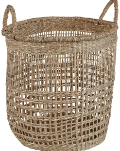 Cesta Em Fibra De Algas Com Cor Natural 39 Cm Albacore