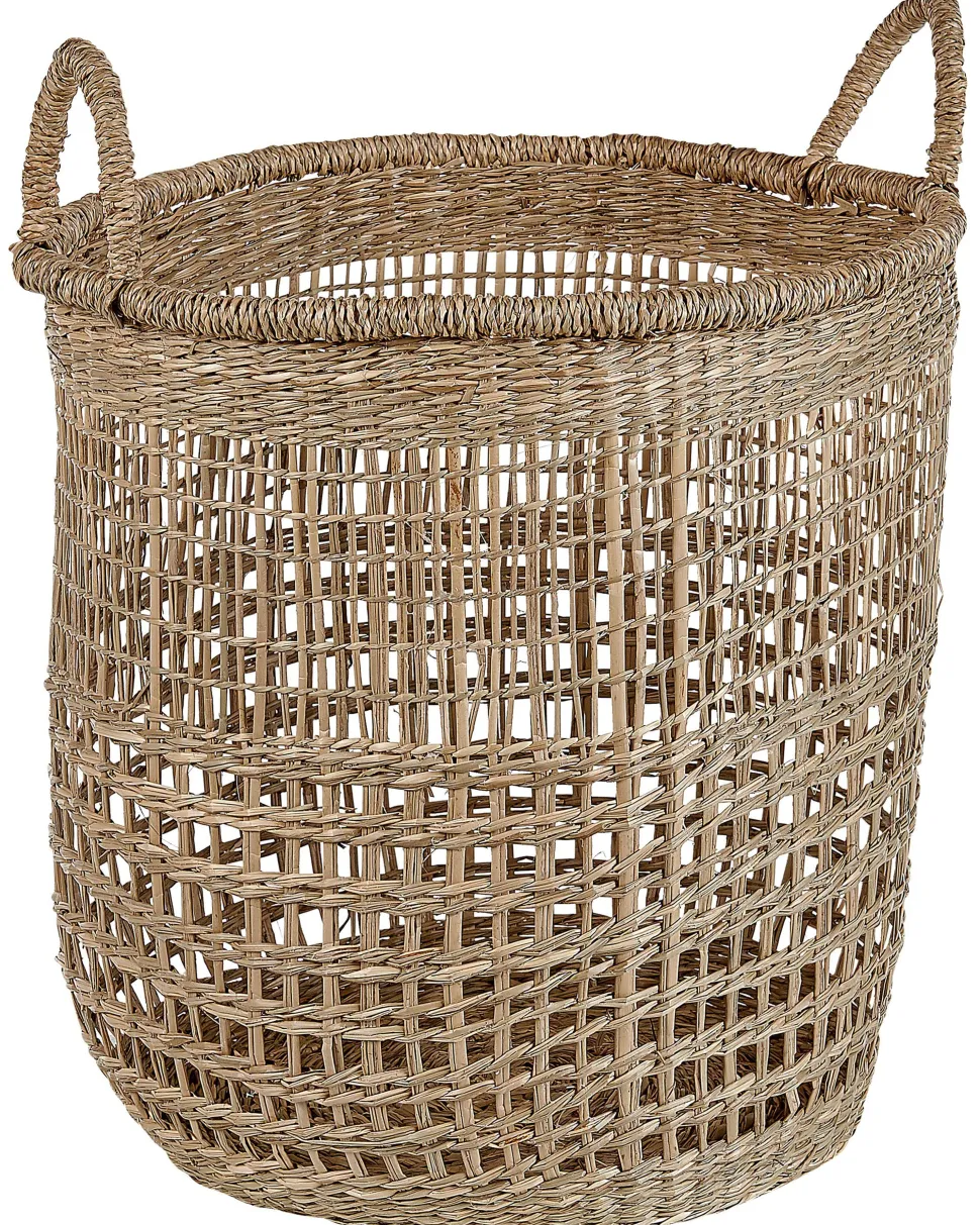 Cesta Em Fibra De Algas Com Cor Natural 39 Cm Albacore