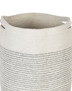 Cesto Em Algodao Branco Arrah