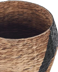 Cesto Em Forma De Pinguim Em Fibra De Jacinto De Agua Cor Natural Hadzabe