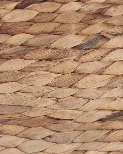 Cesto Em Forma De Pinguim Em Fibra De Jacinto De Agua Cor Natural Hadzabe