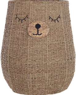 Cesto Em Forma De Urso Em Fibra De Algas Marinhas Em Cor Natural Fulan