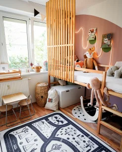 Cesto Em Forma De Urso Em Fibra De Jacinto De Agua Cor Natural Sambur